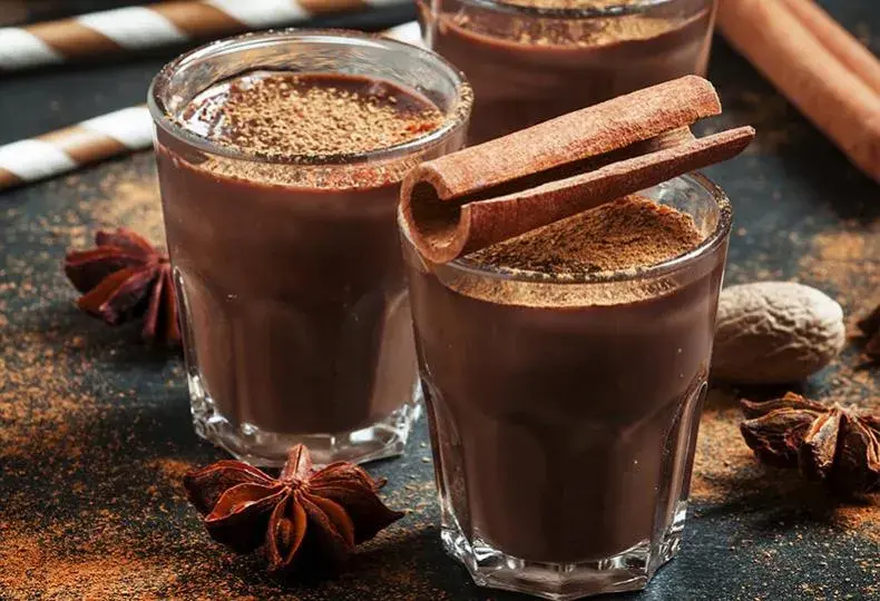 almendras y chocolate Haceb